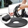 Gardiens de bord de porte de voiture, Bande d'étanchéité insonorisante et anti-poussière en caoutchouc, Protection anti-collision pour portes d'automobile