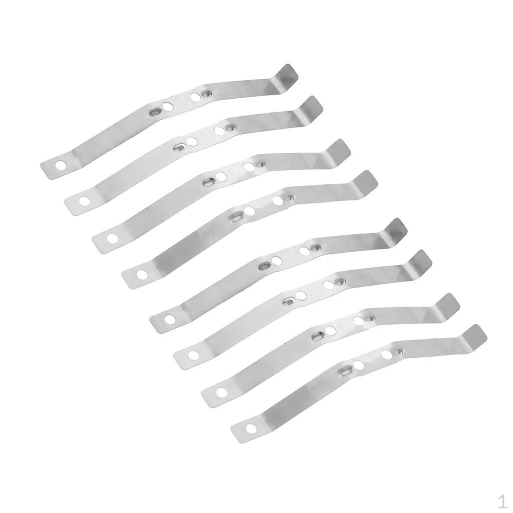 8x 8Pcs Metal Damping Leaf For WPL B14 B24 1:16 Trucks