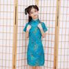 2025 Retro Chinesischer Stil Sommer Prinzessin Cheongsam für Mädchen