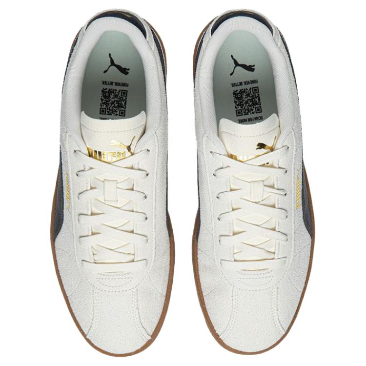 Puma Club 2 Comfortable Sneakers Unisex Sneakers White Black 397444-37