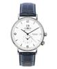 Hindenburg Blue Leather Strap White Dial Quartz 80441 Men's Watch