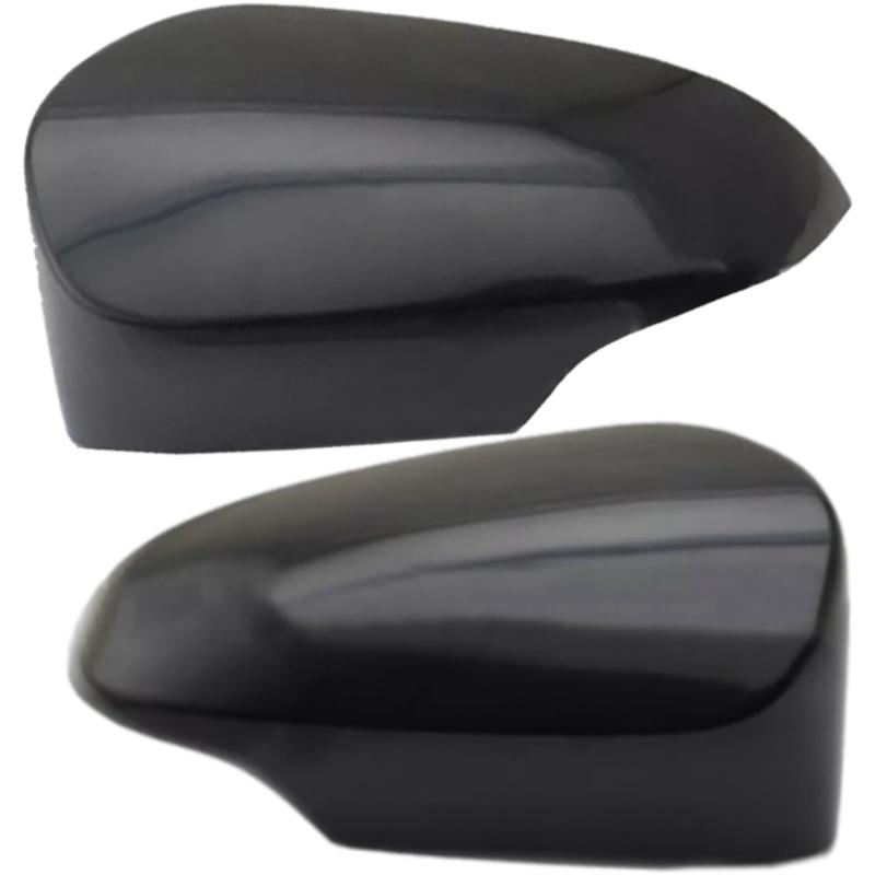 1Pc Car Door Side Wing Mirror Rearview Mirror Cover Cap Black/ White for Toyota Prius C 2012 2013 2014 2015 2016 2017 2018