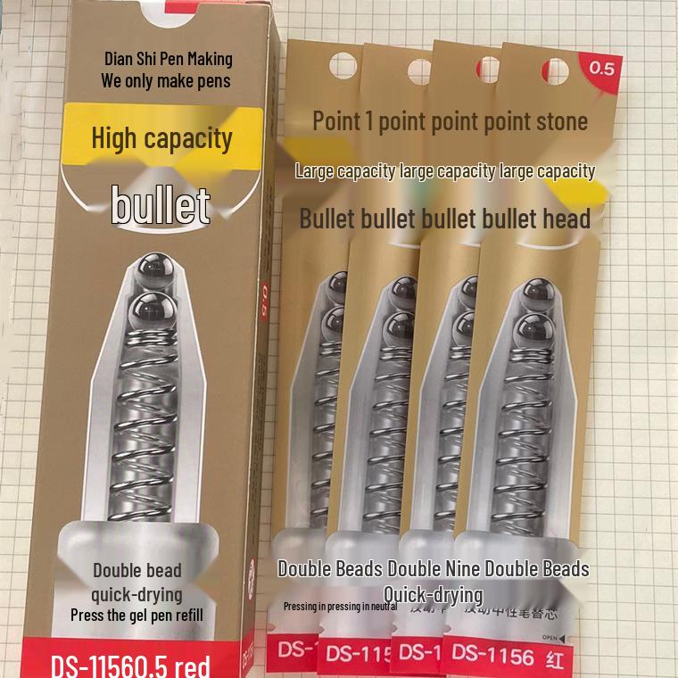 Galaxy Time and Space Capsule Rotating Pen - Quick-Dry, Silent, Large Capacity Black Signature Pen.