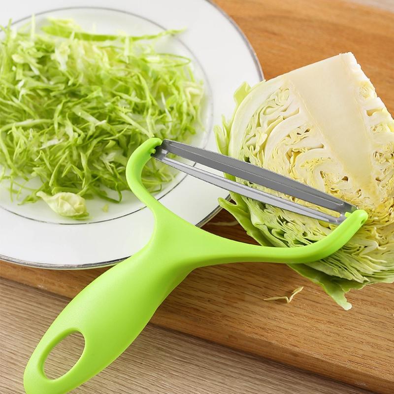 New Cabbage Shred Peel and Shred Avocado Butter Separator Cut Fruit and Vegetable Salad Kitchen Accessory