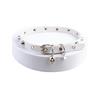 Y2K Punk Skull Pentagram PU Choker, Dark Rock Alt Hot Girl Clavicle Necklace