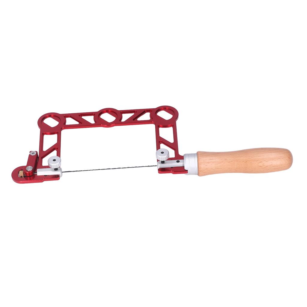 Mini Woodworking Hand Saw U Shape Wooden Handle Coping Saw for Jeweler Metal Processing 3in