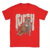Punch Baby Monkey Team Punch The Monkey Cute T Shirt for Unisex Cotton Funny TShirts Round Collar Tee Shirt Short Sleeve Tops New