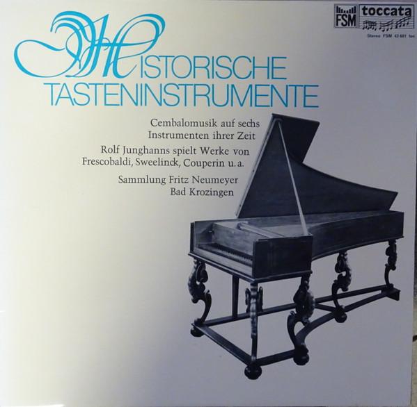 LP Record ROLF JUNGHANNS - Historische Tasteninstrumente - Cem FSM43601 Toccata 1972 Germany Classical Used