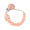 Smokkkjede No Sharp Edge Food Grade Silikon Baby Spedbarn Smokkklemme Kjede Teething Leke for daglig bruk