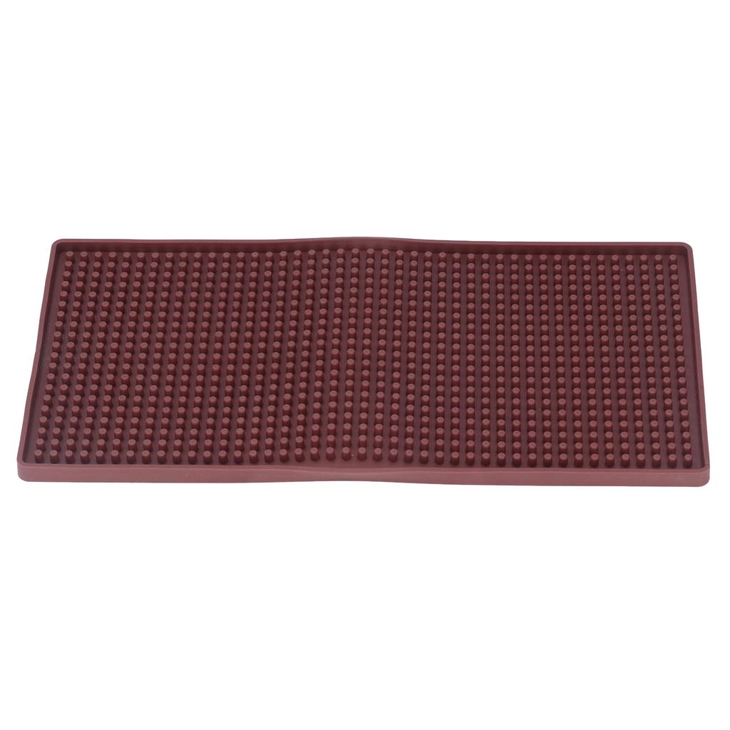 Bar Mat Premium Food Grade Silicone Heat Resistant   Odorless Nonslip Soft Flexible Coffee Bar Mat