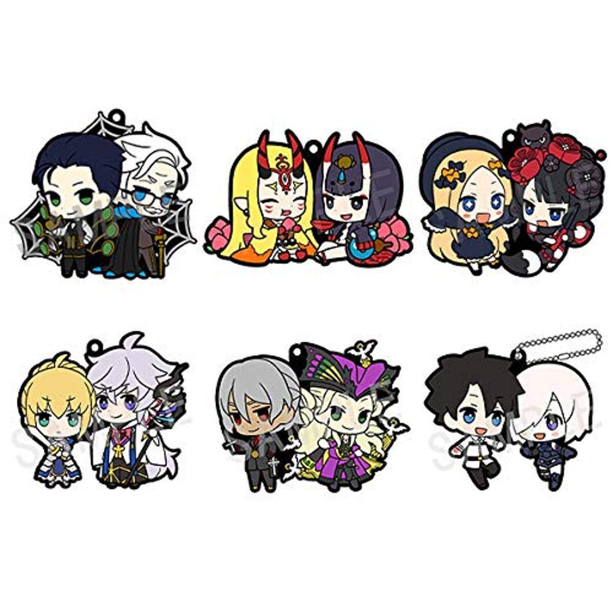 

Резиновый талисман Buddy Collection Заказать 6 штук BOX [Megahouse] Fate/Grand Vol.2
