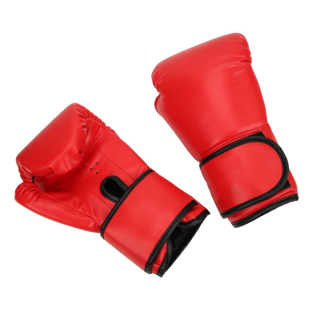 Professionelle PU-Leder Boxhandschuhe Atmungsaktiv Sparring Sandsack Fäustlinge Trainingsausrüstung