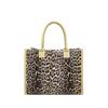 New Leopard Print Trend Tote Bag Women's Large-capacity Niche Work Commuter Students Class Fashion Shoulder Bag