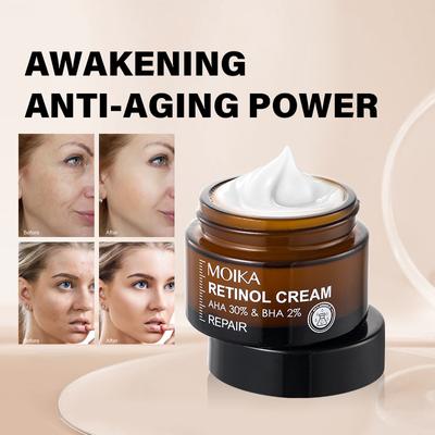 Crema Riparatrice al Retinolo Idratazione Profonda Rassodante Idratante Schiarente Rughe Sbiancante Crema per la Pelle