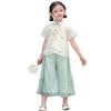 Girls' Summer Thin Chinese Style Hanfu Set
