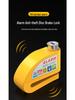 Blocca Disco Freno Antifurto Universale per Auto, Moto e Biciclette con Sistema di Allarme