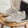 Men's Sneakers 2025 Spring New Style Lace Up Platform Comfortable Sports Skateboard Shoes Student Minimalist Running Shoes