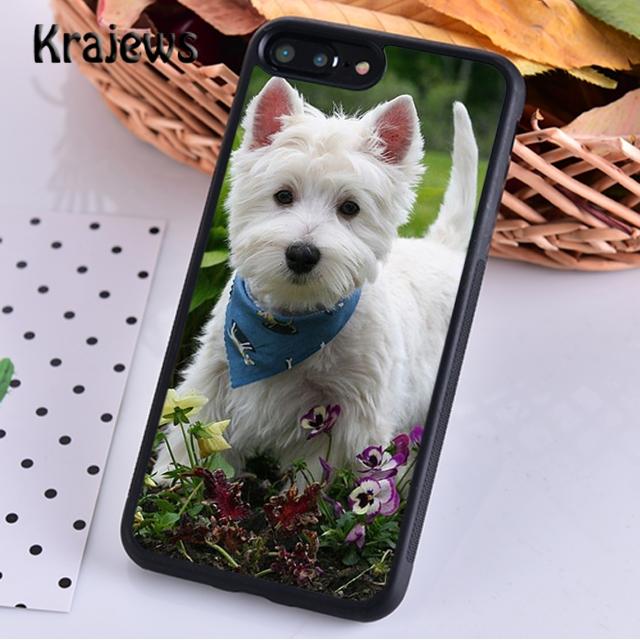 West Highland Terrier Westie Pour iPhone 17 Air 16 Coque de Téléphone Cover 15 14 plus 12 13 pro max coque Shell Fundas