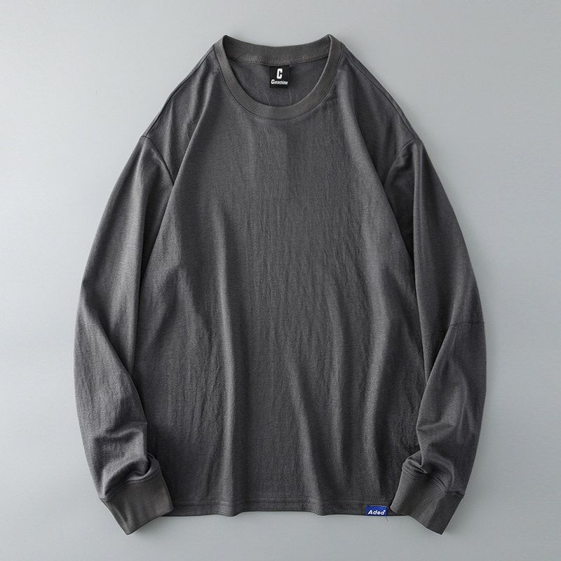 Trendy Cuprammonuium Long Sleeves Thin Export Export T-Shirt