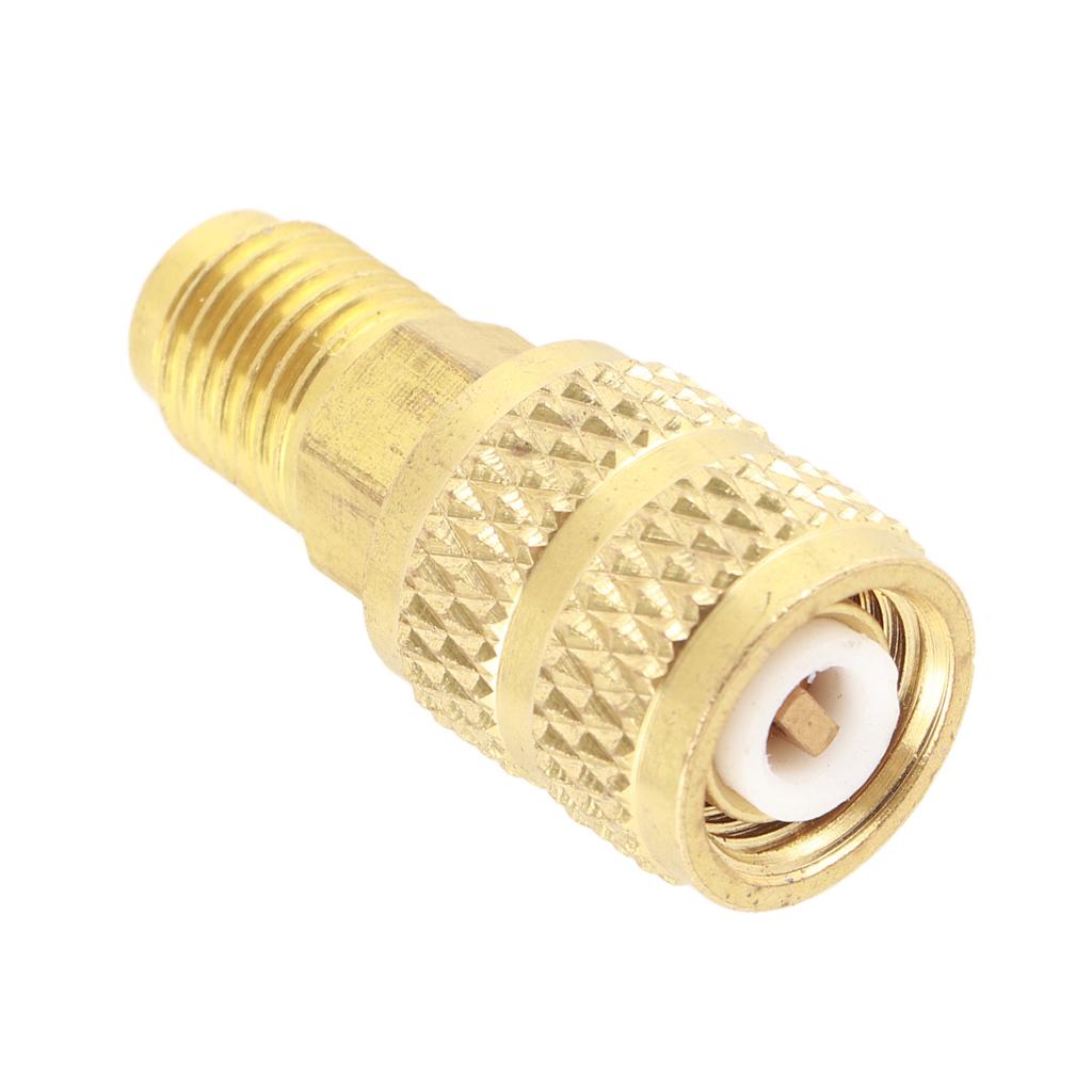 R410A A/C 1/4inch Male SAE to 5/16inch Female SAE Adapter HVAC Hose Connector R410A HVAC Adapter R410A Air Conditioner Adapter