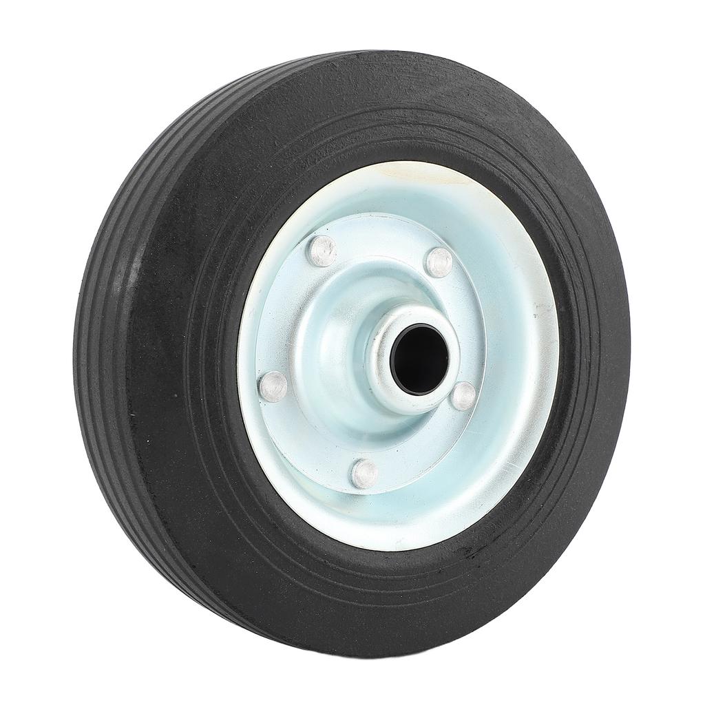 Roue de rechange pour cric de remorque de 8 pouces, capacité de 1 100 lb, jante de 48 mm, roulette pour cric de remorque