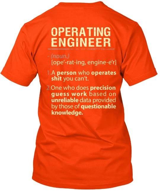 Operating Engineer TTshirt Made in the USA Size S to 5XL 3XL