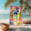 Proof Beach Towel with T-Tamagotchis Virtual Pet Pattern - Soft,absorbent,quick-drying,machine Washable - Perfect for Swimming,camping,bathing