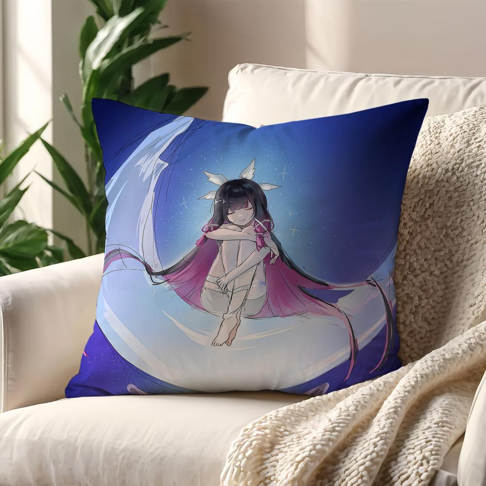 GGenshin Columbina Impact cushion cover For Pillow Printing Sofa Decoration Home Car Room Coffee Shop Office Nordic Simplicity