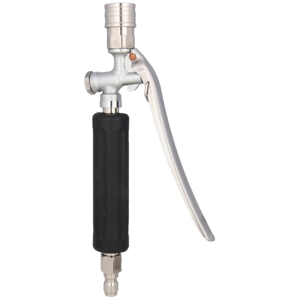 1pc High Pressure Washer Extension Pole With 1/4 Quick Connection Handle For Car Washing Garden Yard Rinsing Cleaning