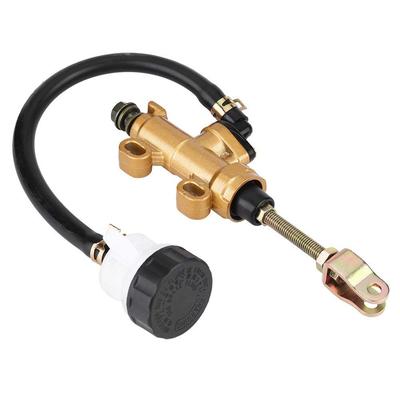Universal Hydraulic Rear Brake Master Cylinder Integrated Rear Tank Motorcycle Rear Brake Pump Master