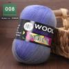 100g Wool Yarn Dye Rainbow Wool Flower Gradient Medium Thick Stick Needle Wool Hand Knitting Hat Coat Scarf Line