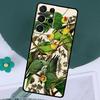 Animal Parrot Birds Case For Samsung Galaxy S24 S23 Ultra S22 Plus S20 S21 FE Note 20 10 S8 S9 S10 Plus Cover