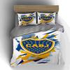 Blue shield, yellow stars. Bedding sets Duvet cover sets Duvet covers Pillowcases(1 * Duvet Cover 2 * Pillowcases, without duvet insert)