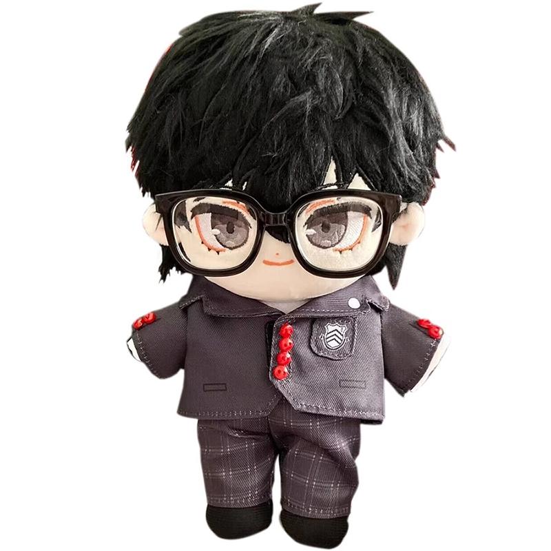 Amamiya Ren Plush Doll 20Cm Cartoon Change Clothes Diy Soft Stuffed Pillow P5 Joker Dolls Plush Toys Holiday Gifts Children