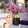 Ceramic Lotion Soap Bottle Refillable Gel Hand Sanitizer Bottle  Bathroom Accessories Set
