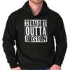 Straight Outta Boston, MA City Funny Movie T Shirts Gift IdeasHoodie Sweatshirt