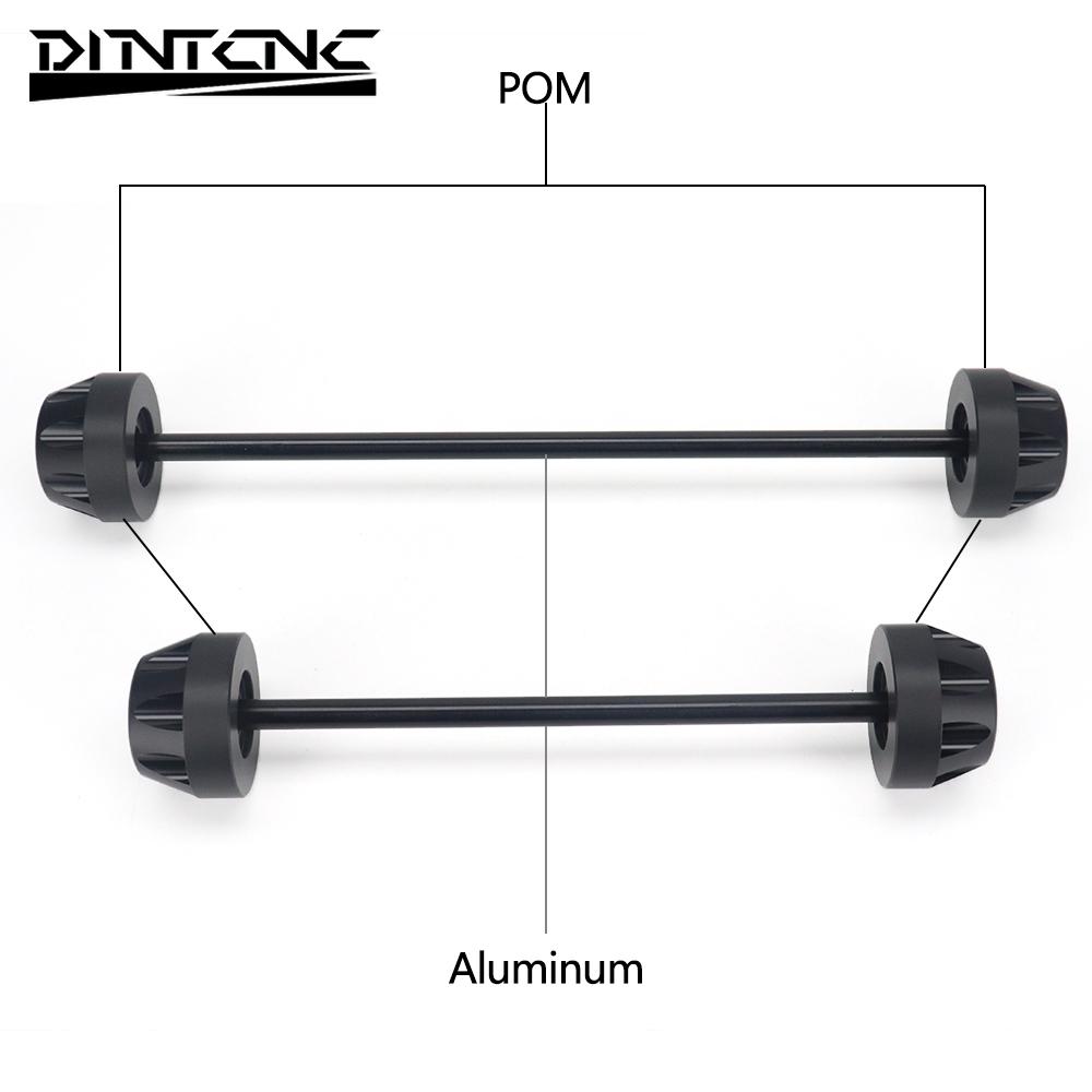 For DUCATI V4 2025 Panigale Streetfighter V4S V4R Front Rear Wheel Axle Crash Protectors POM Protect Pad Motorcycle Accessories