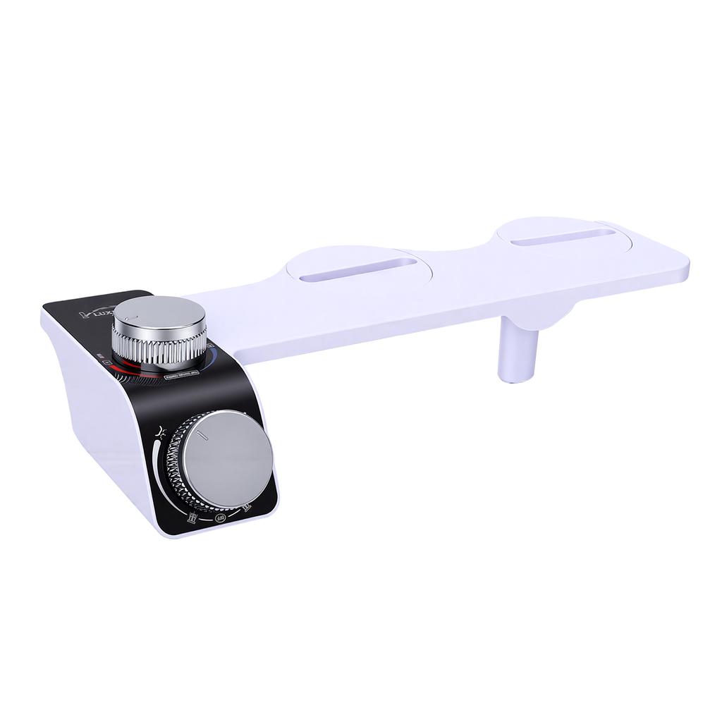 Slim Bidet Attachment for Toilet Seat Cold and Hot Water Control Adjustable Water Pressure 3 Cleaning Modes DIY