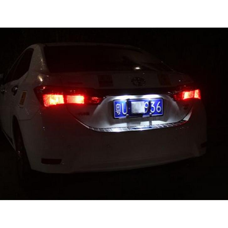 2Pcs White LED License Number Plate Light Lamp For Toyota Corolla 2009-2013 Sienna 2011-up Scion Xb 2008-2015 Xd 2008-2014 License Plate Lights 2