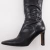CHANEL boots leather Women Used