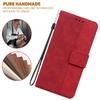 For Xiaomi 13 Lite/Civi 2 5G Wallet Leather Case Geometry Pattern Imprinted Phone Stand Cover