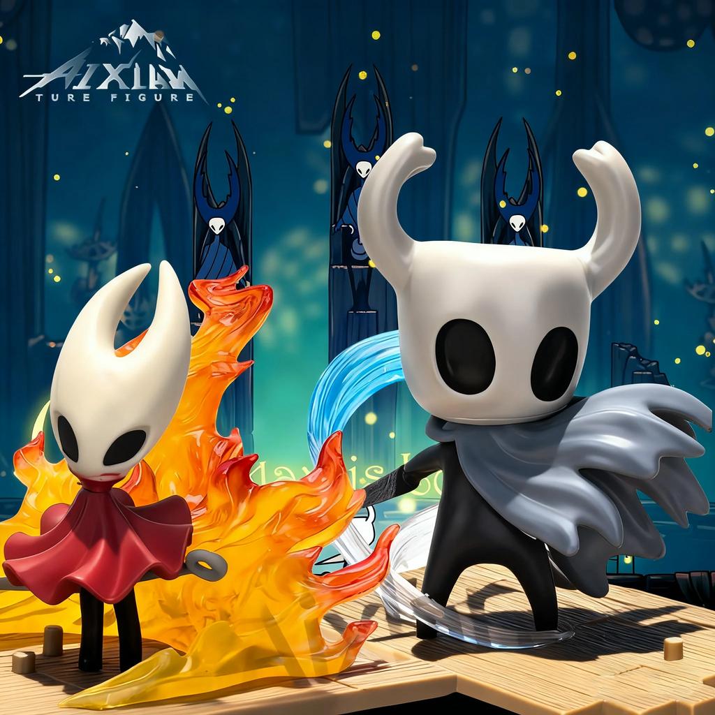 2Pcs/Set Hollow Knight Anime Game Figure Hollow Knight Pvc Action Figure Collectible Model Christmas Gifts Thanksgiving 4 Sold B