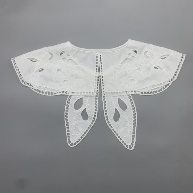 Winter Blouse Accessories With Lace Collar For Adults