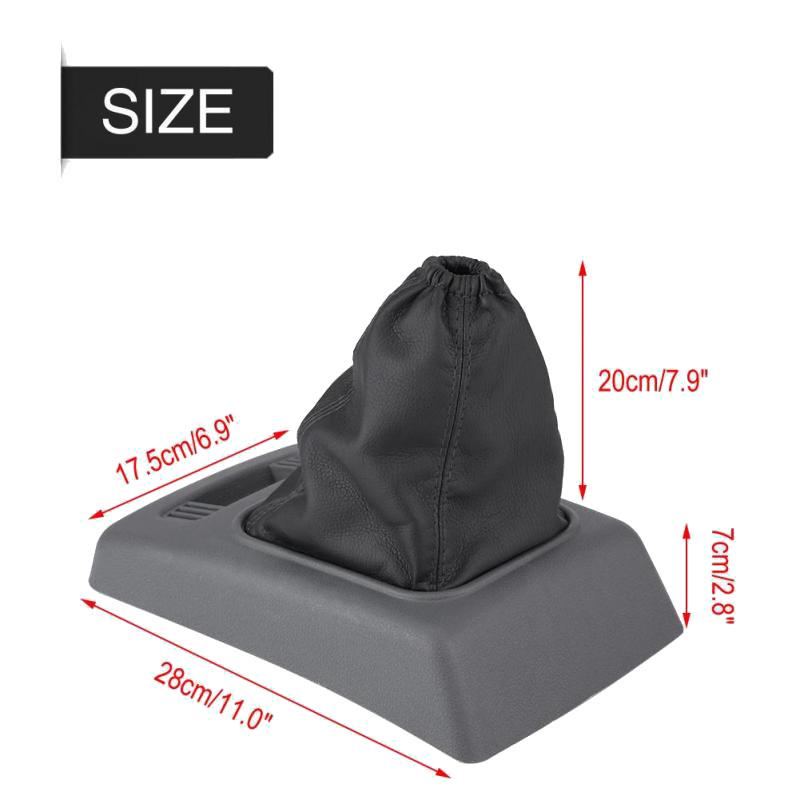 Car Auto Gear Shift Knob Boot Dust Cover For Ford Transit Connect 2006 2007 2008 2009 2010 2011 2012-M53K