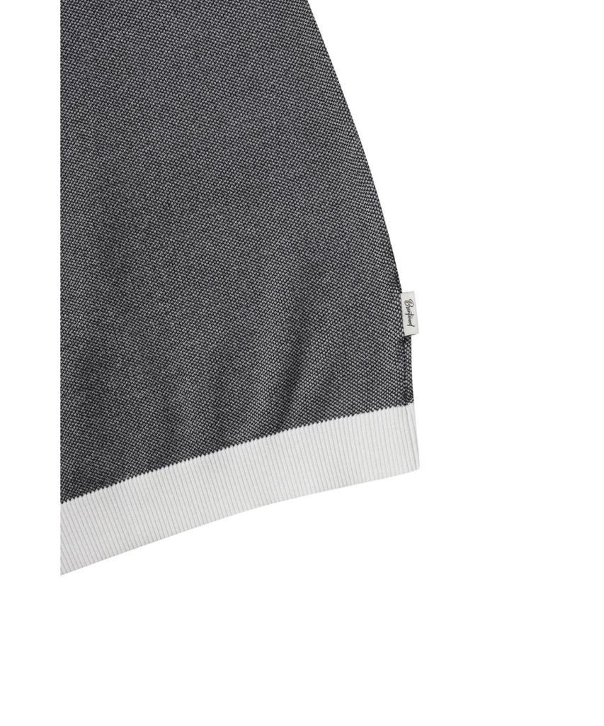 BRENTWOOD [Washable] Modern Minimal Polo Neck Sweater Brwam26511Gyx
