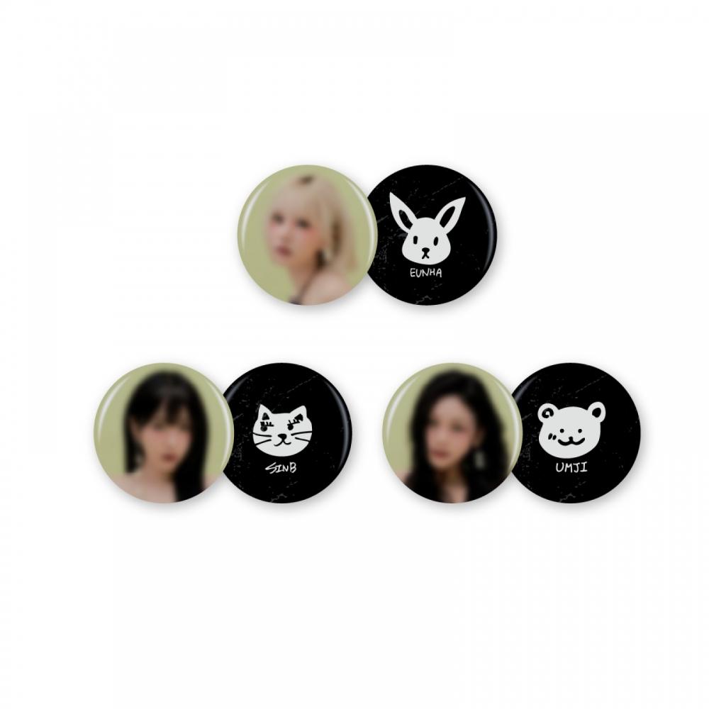 Viviz   08 PIn Button Set   2025 Viviz World Tour In Seoul A. Galaxy (EUNHA)