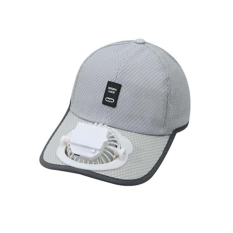 Adjustable Electric Fan Hat: Full Mesh Sun Hat for Men and Women