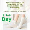 5 Pairs of Women's Summer Thin Cotton Deodorant Lovely Shallow Mouth Non Slip Heel Socks