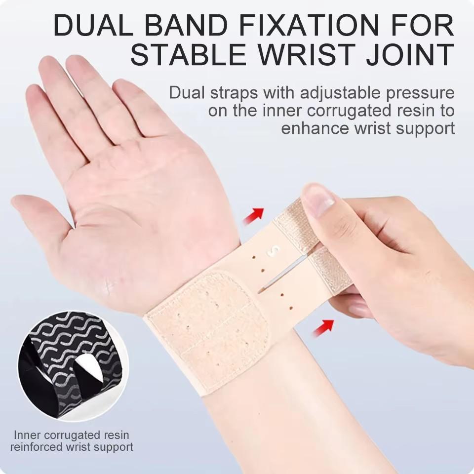 Gobygo 1/2 Pcs Tfcc Tear Injury Brace Training Hand Bands Safety Wrist Band Wrist Support Yoga Wrist Band Sprain Protection