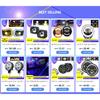 4 in1 Grille Lights For Toyota Tacoma 2020 2021 Car LED Strobe Light Warning Daytime Running Lamp For Tacoma DRL Amber Lights